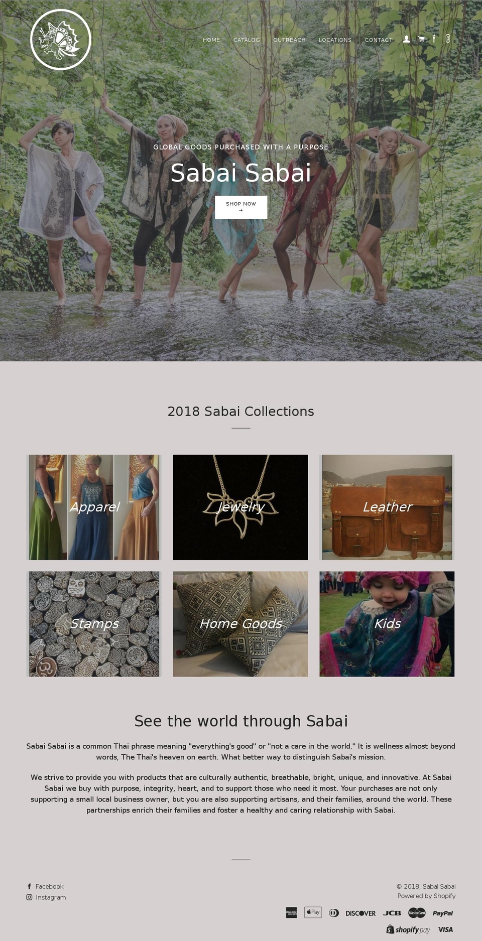 sabaigear.com shopify website screenshot