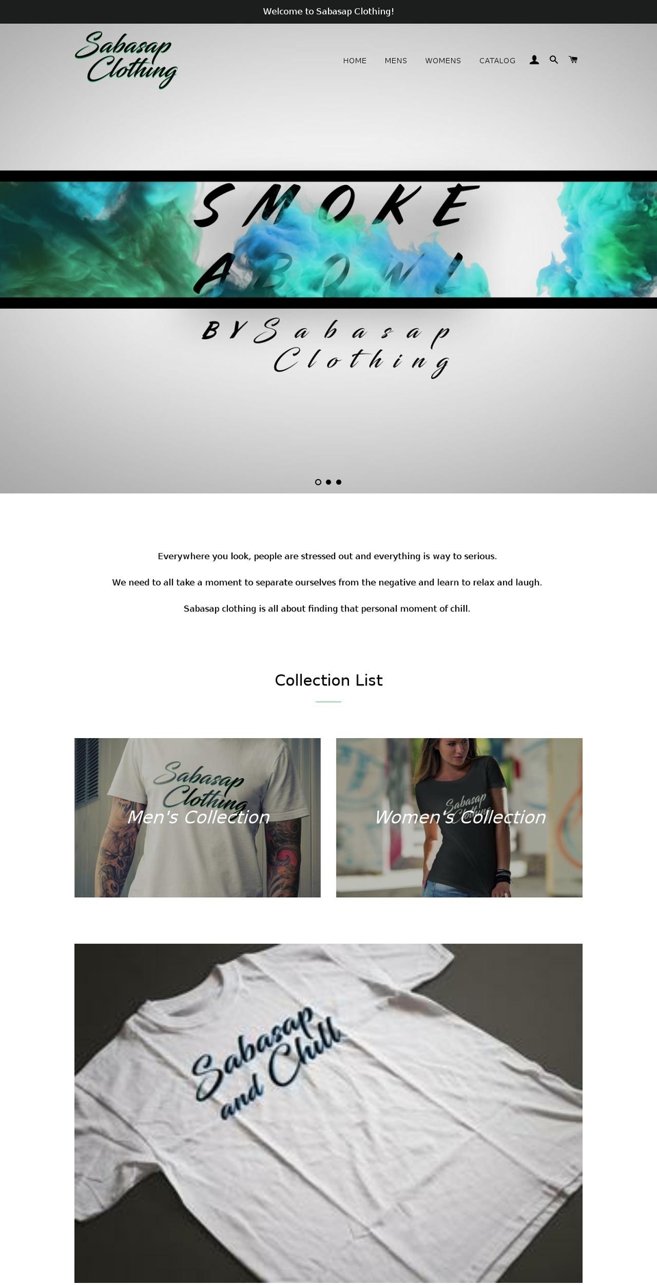 sabasap.com — Shopify storefront screenshot