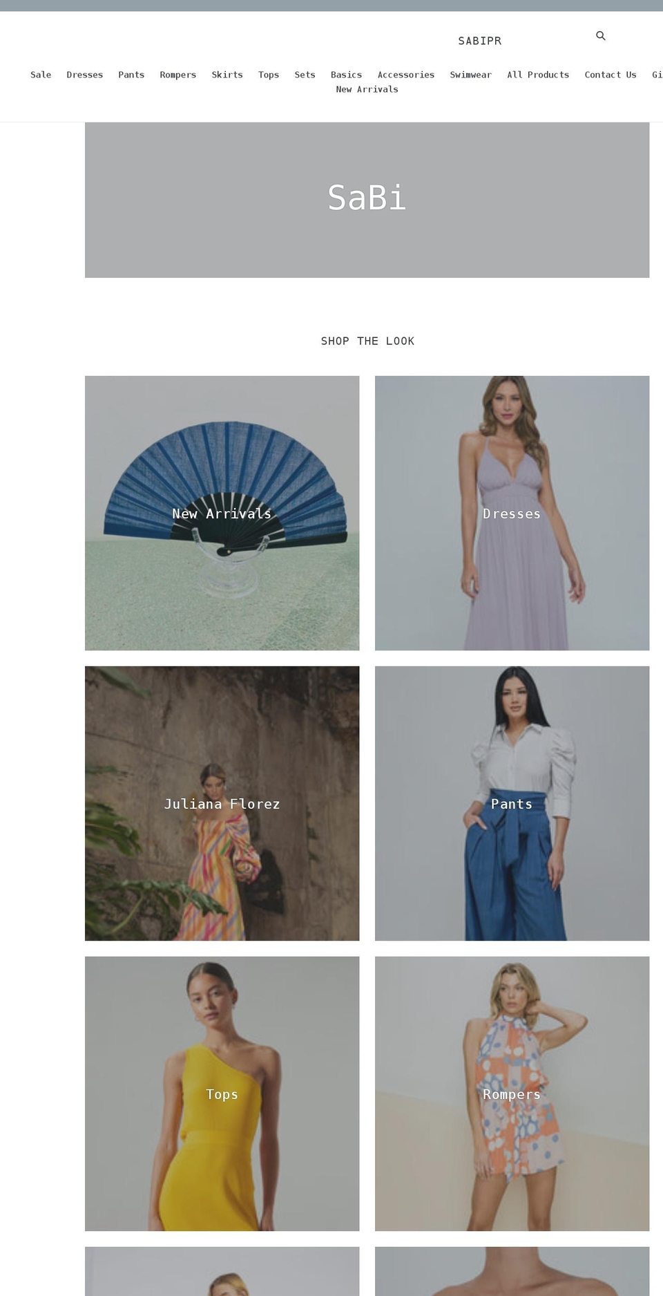 sabipr.com shopify website screenshot