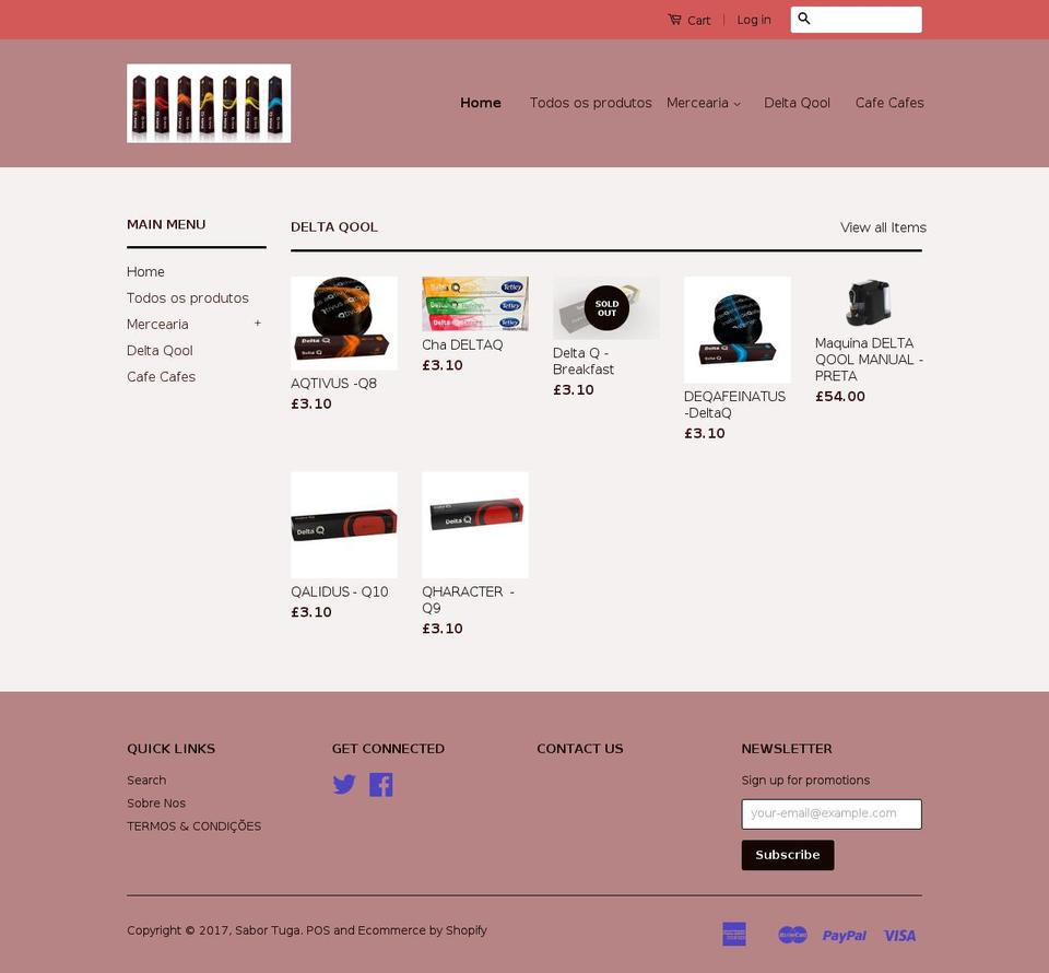 sabortuga.com shopify website screenshot
