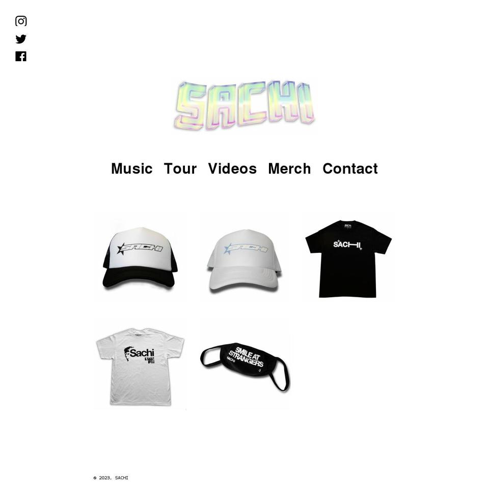 sachi.co.nz shopify website screenshot