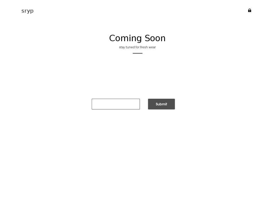 sadclothing.com shopify website screenshot