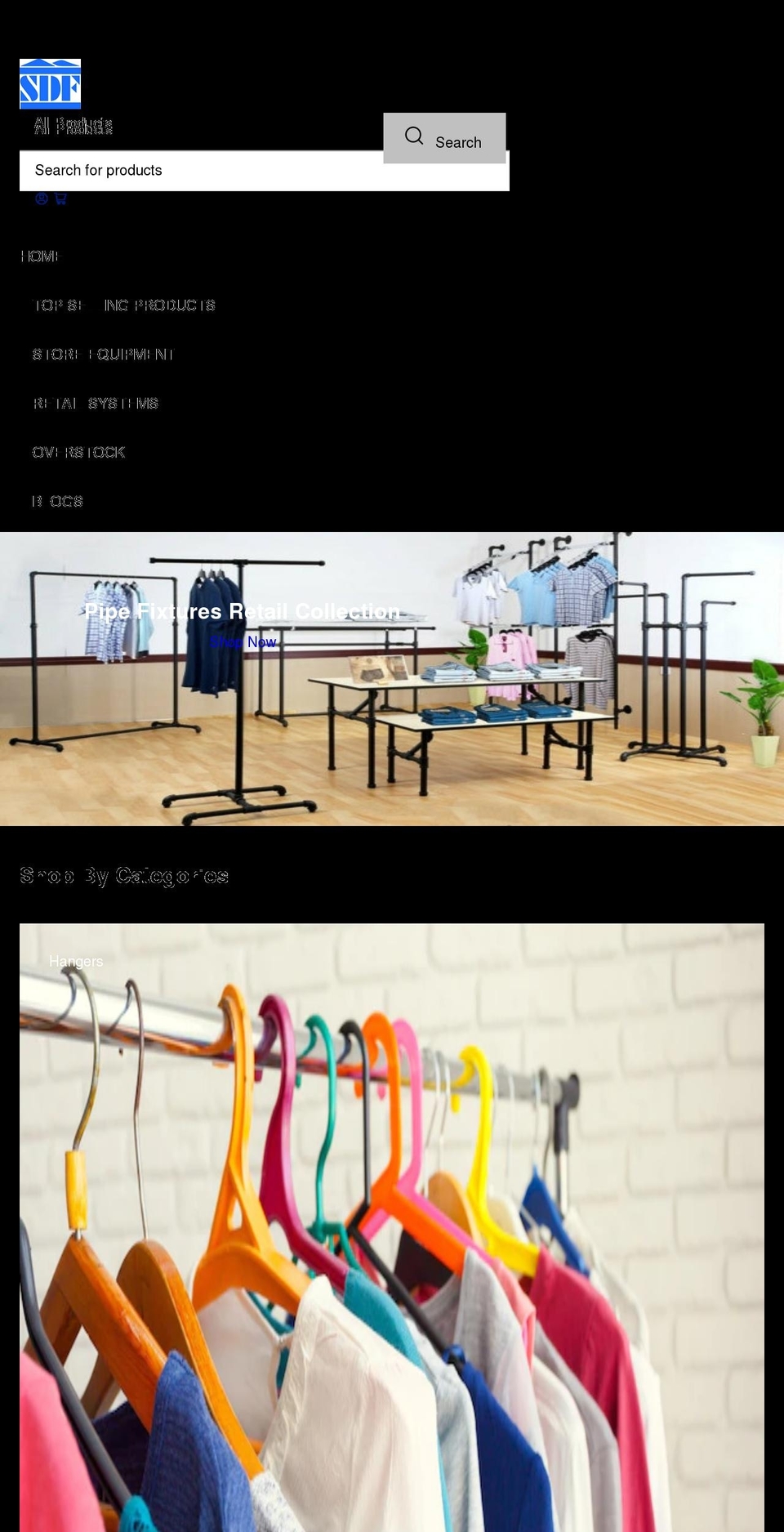 saddlebackdisplay.com shopify website screenshot