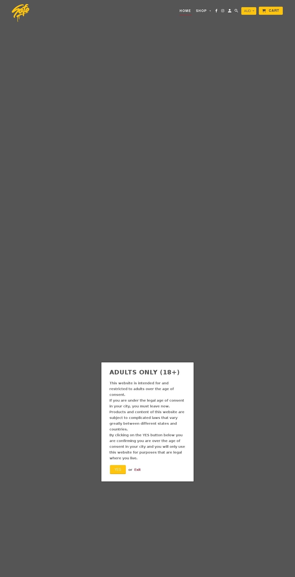 safegang.com — Shopify storefront screenshot