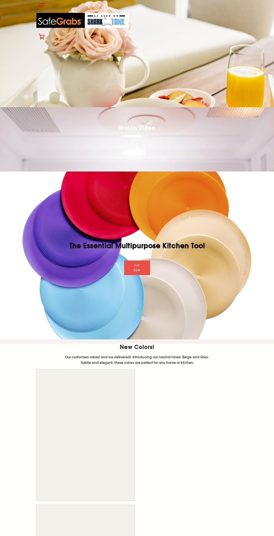 safegrab.com — Shopify storefront screenshot