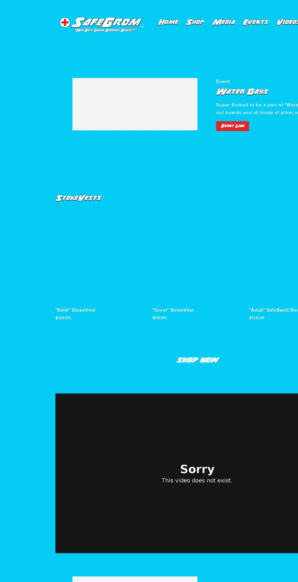 safegrom.net shopify website screenshot