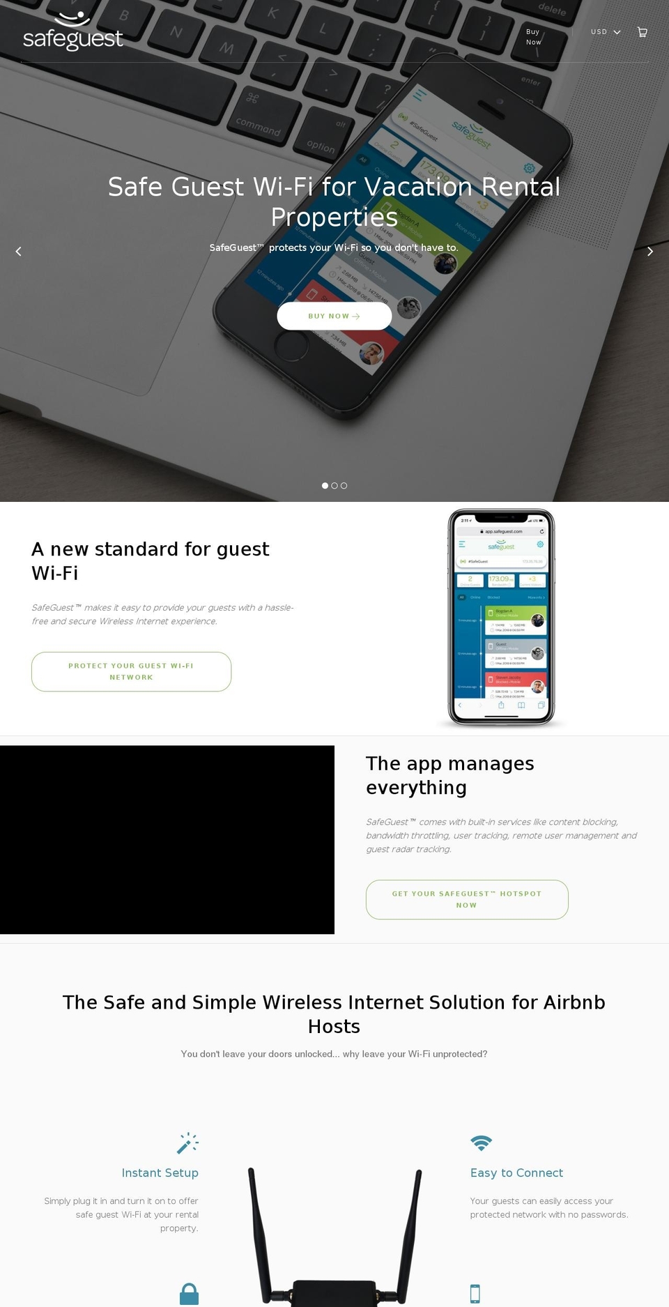 safeguest.com — Shopify storefront screenshot