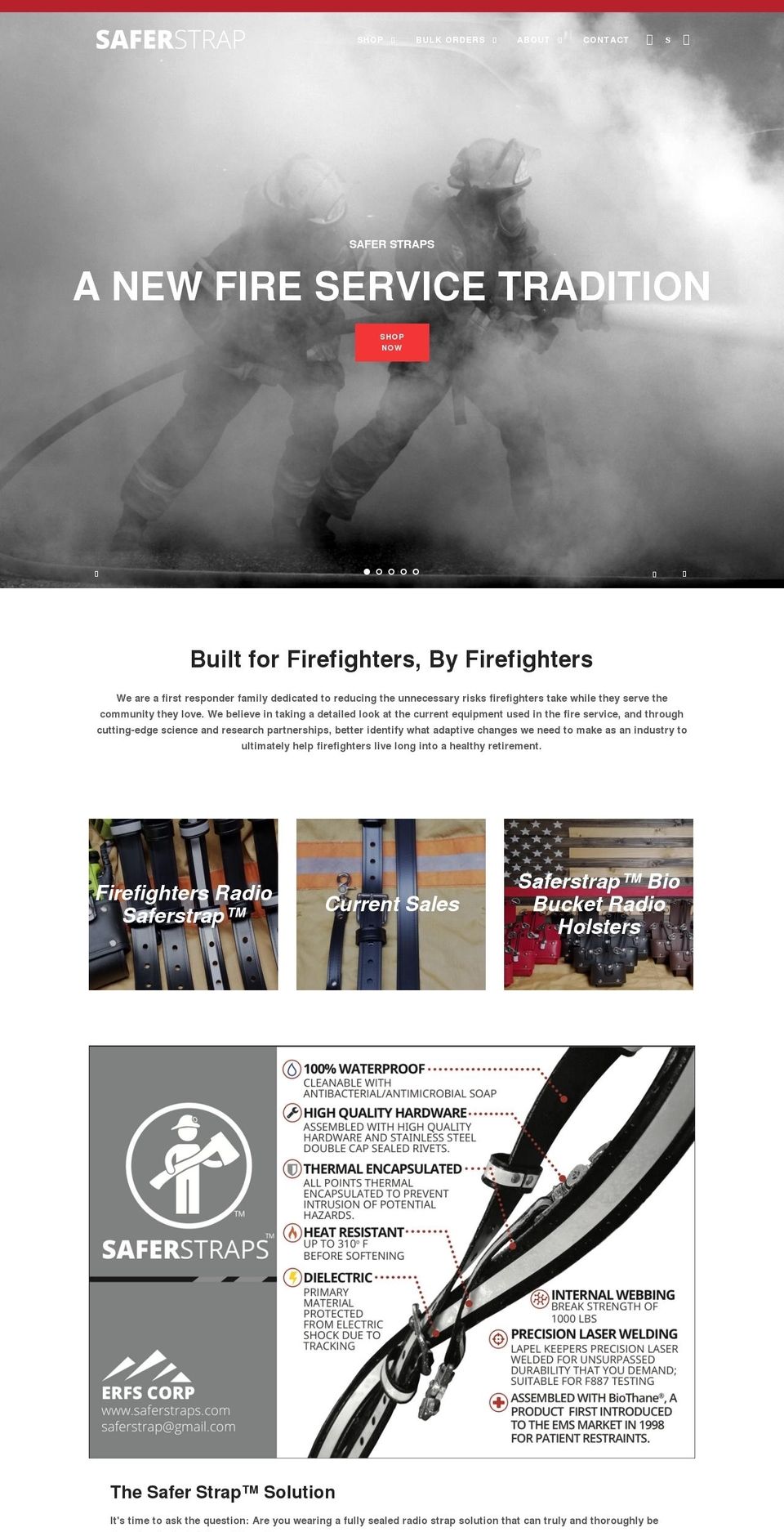 saferstraps.com — Shopify storefront screenshot