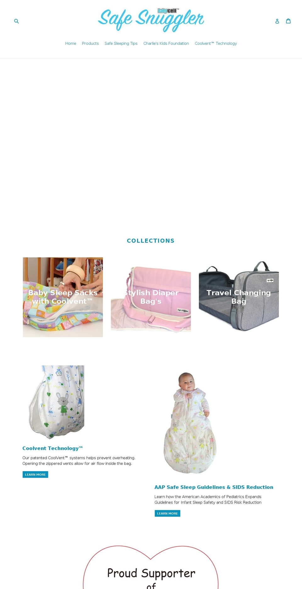 safesnugglerus.com — Shopify storefront screenshot