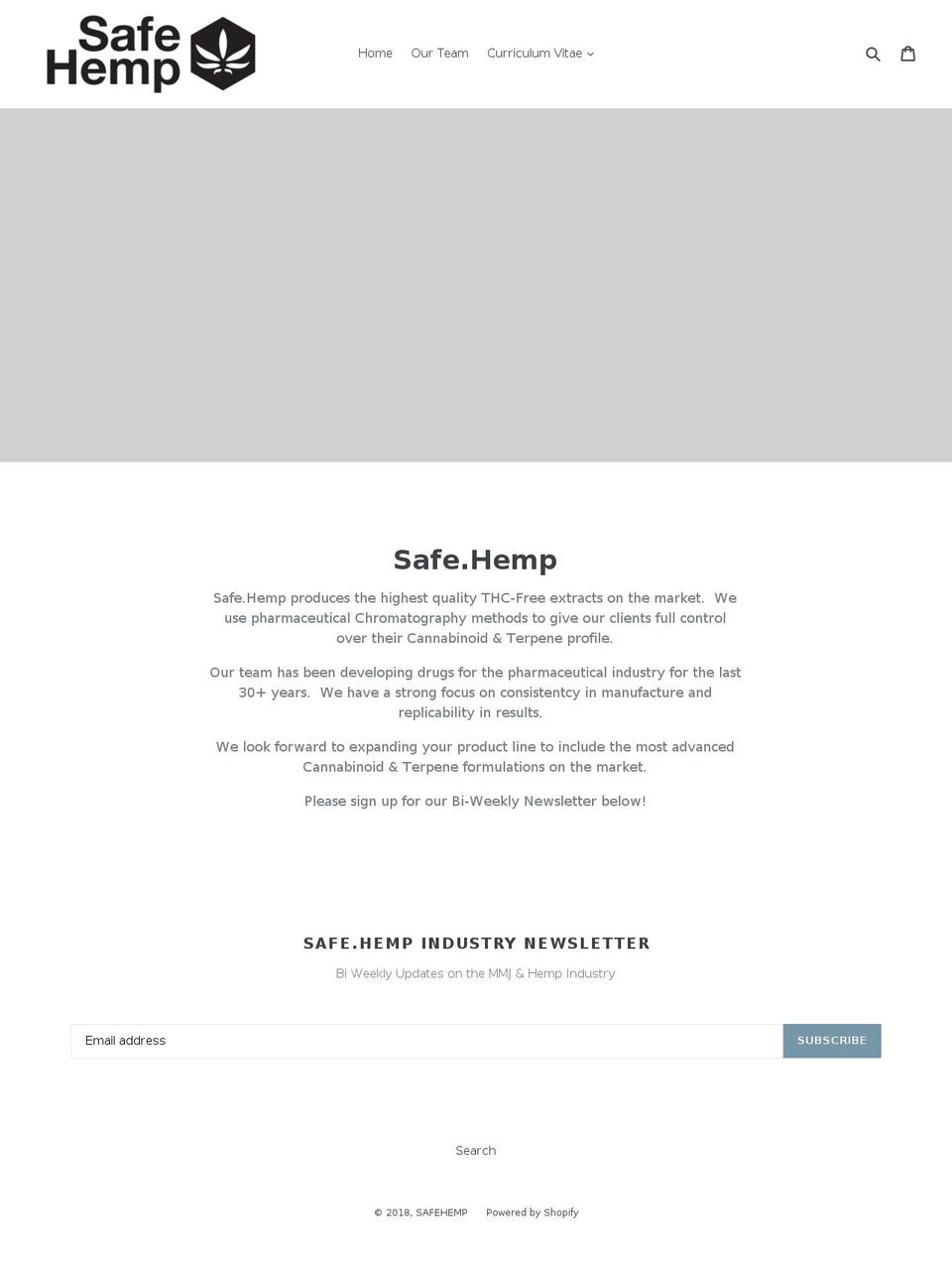 safeterp.com — Shopify storefront screenshot