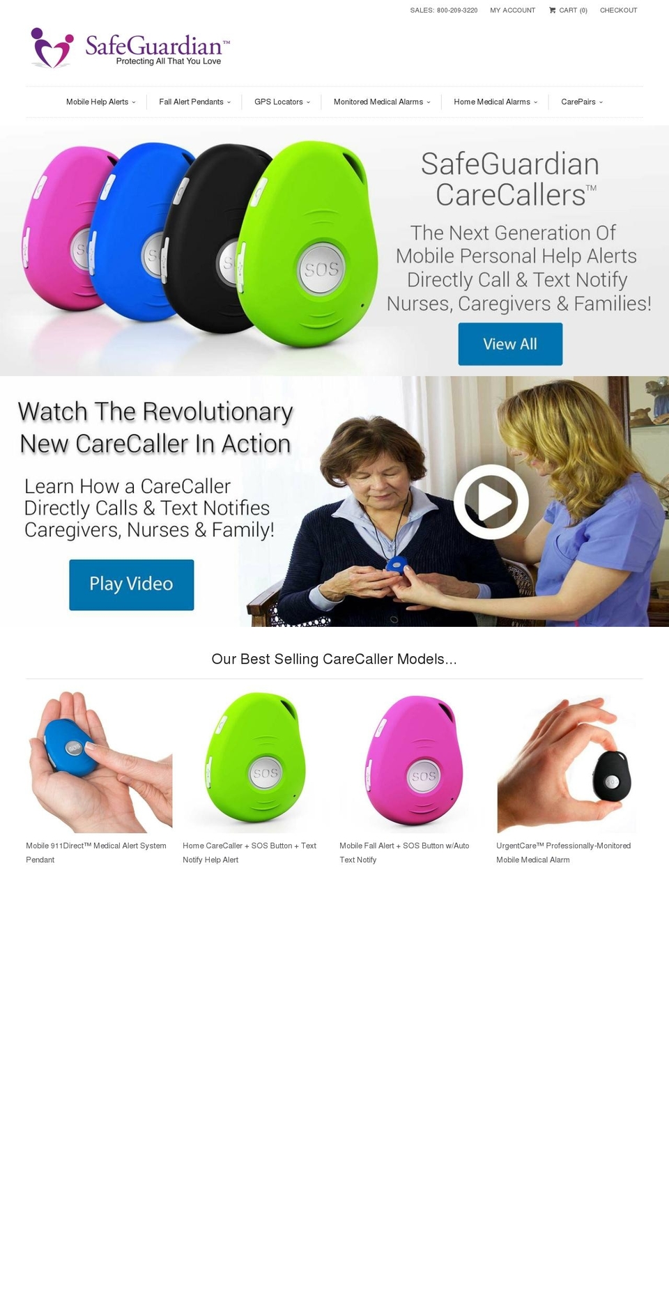 safetycellphone.com shopify website screenshot