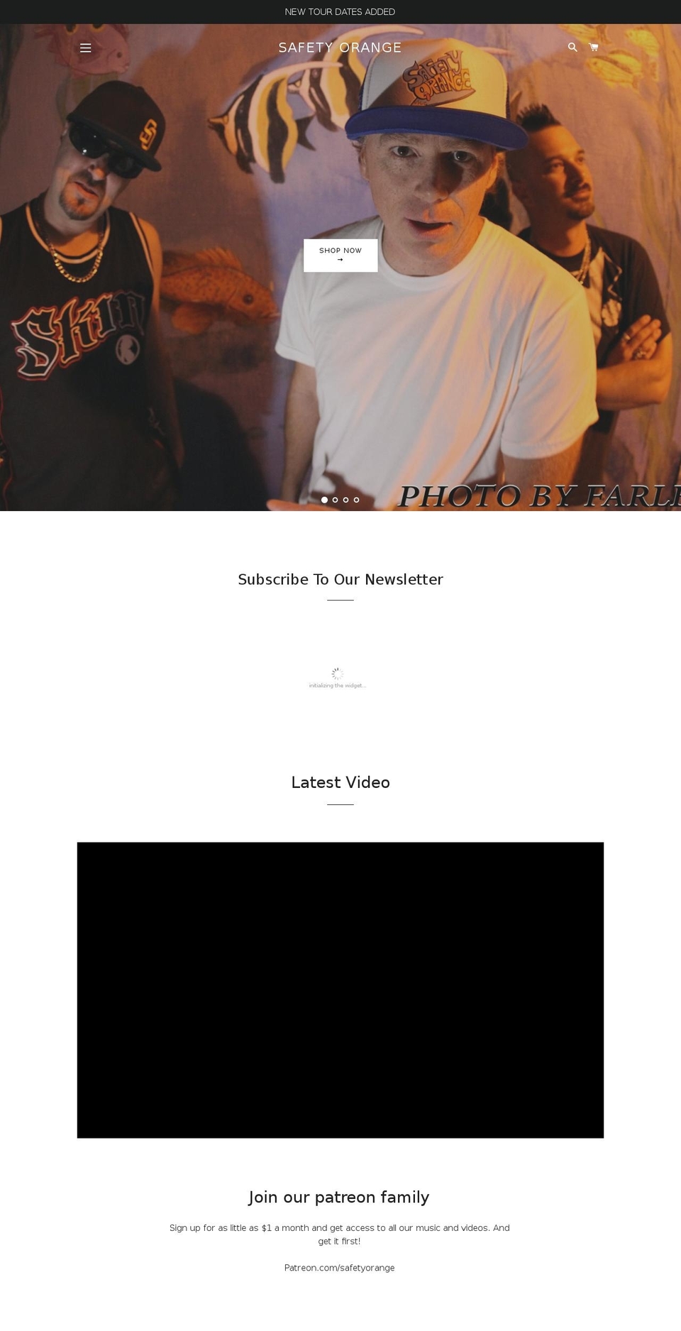 safetyorange.com shopify website screenshot
