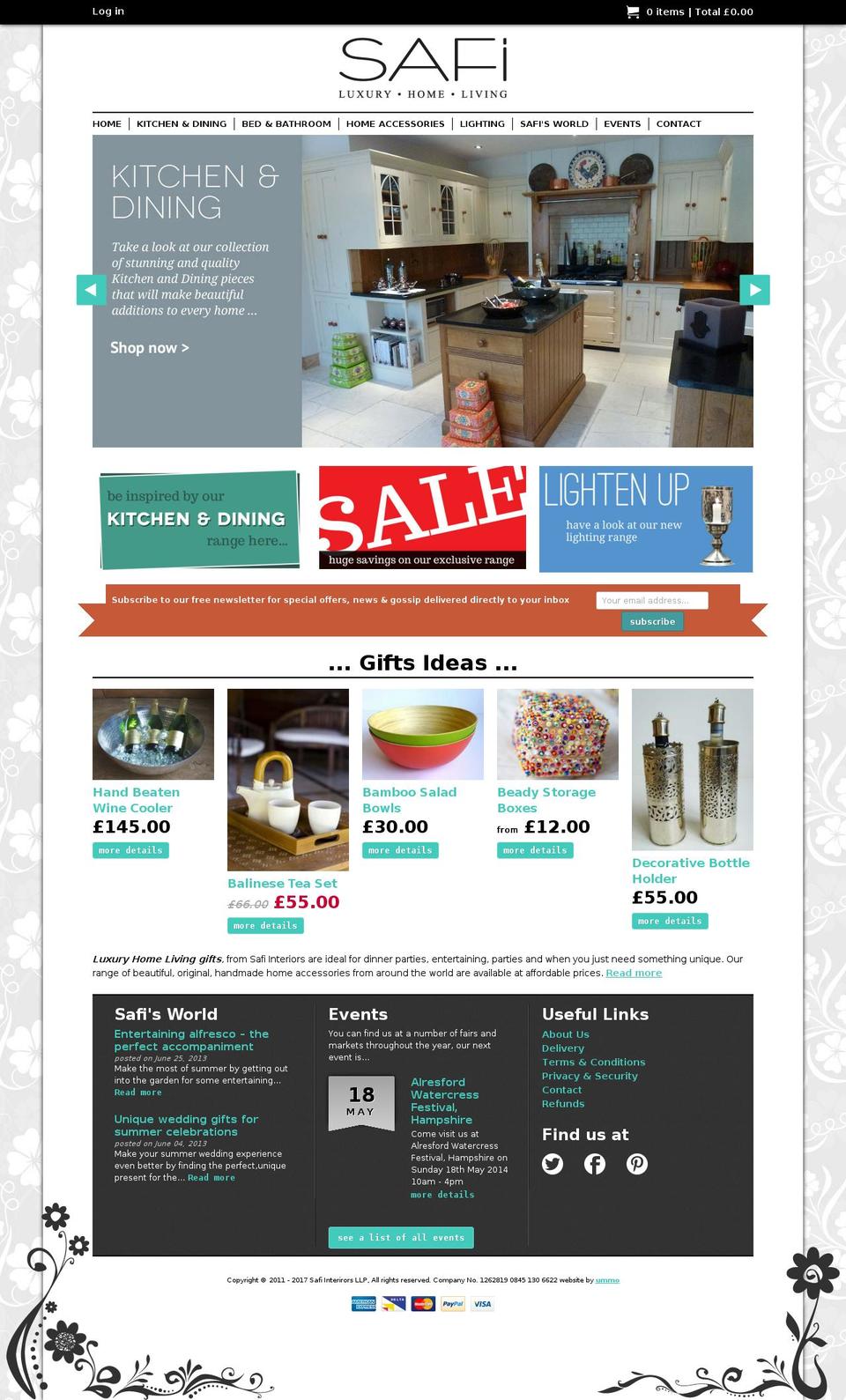 safidirect.com shopify website screenshot