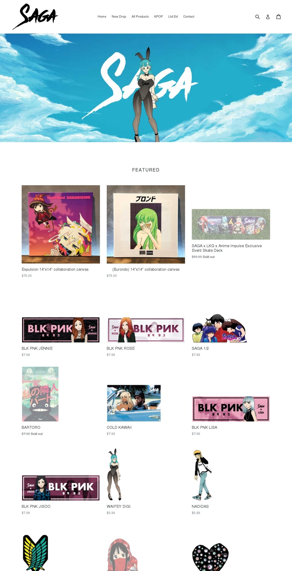 sagarising.com shopify website screenshot