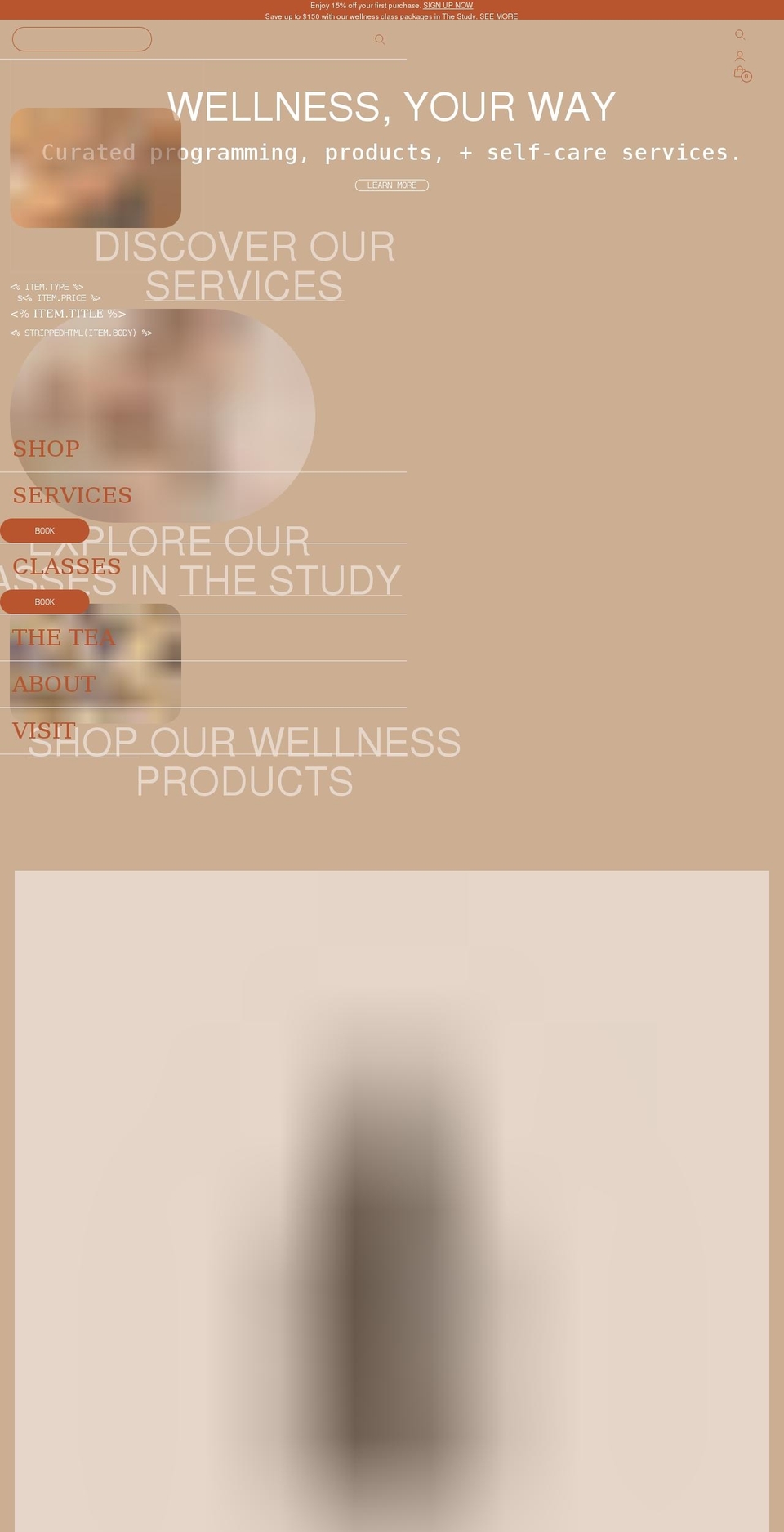 sage-sound.com shopify website screenshot