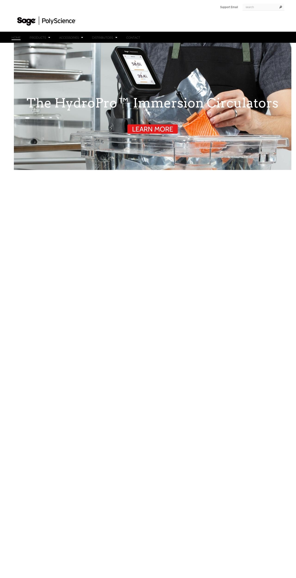 sagepolyscience.com shopify website screenshot