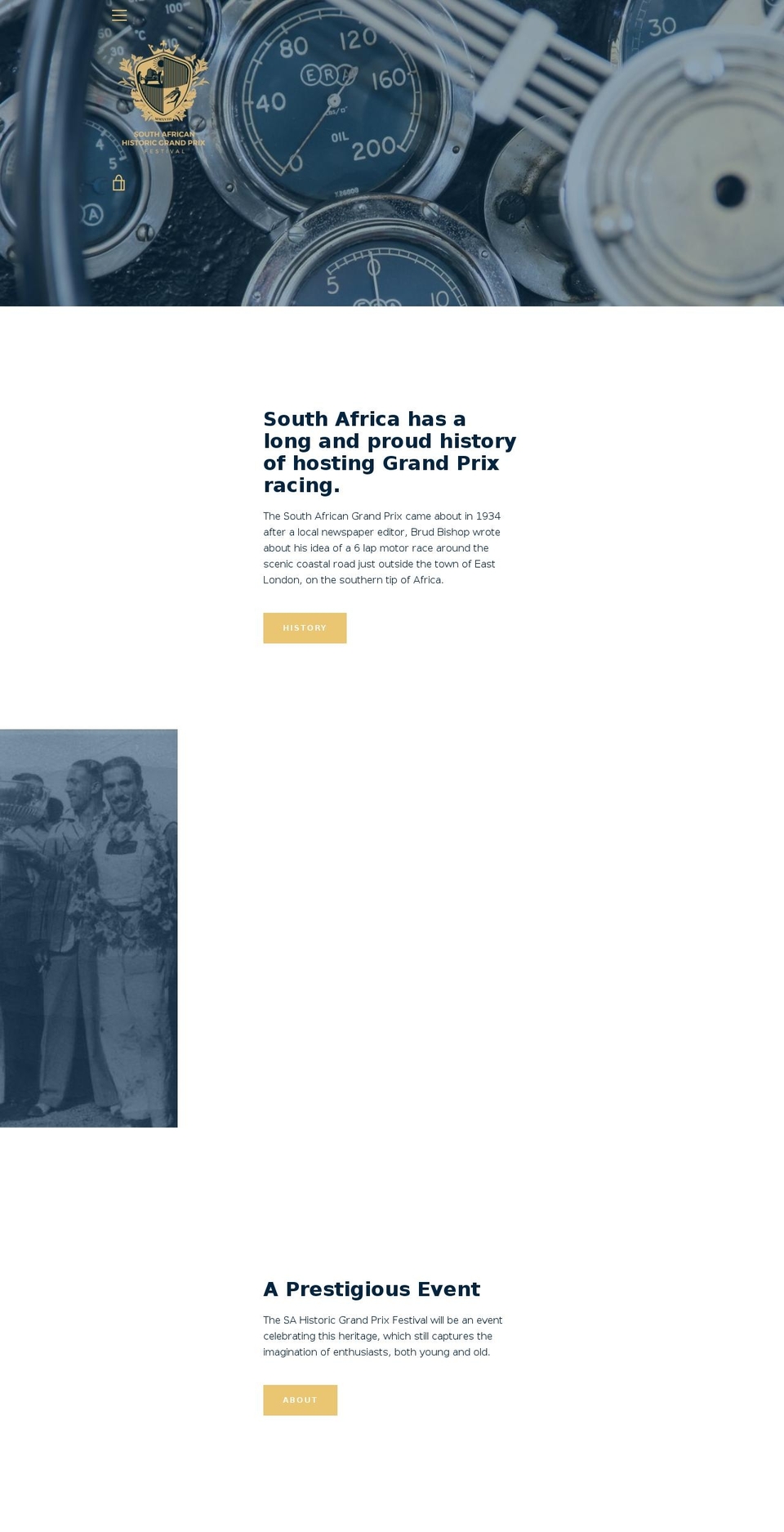 sahistoricgp.com — Shopify storefront screenshot