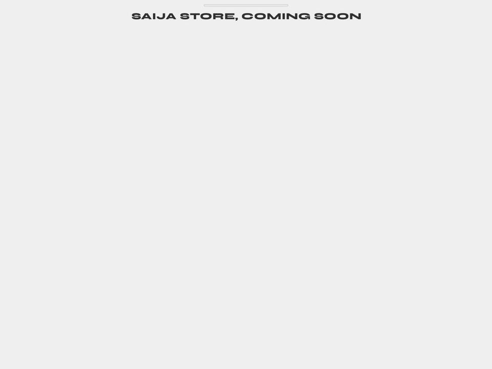 saija.store shopify website screenshot