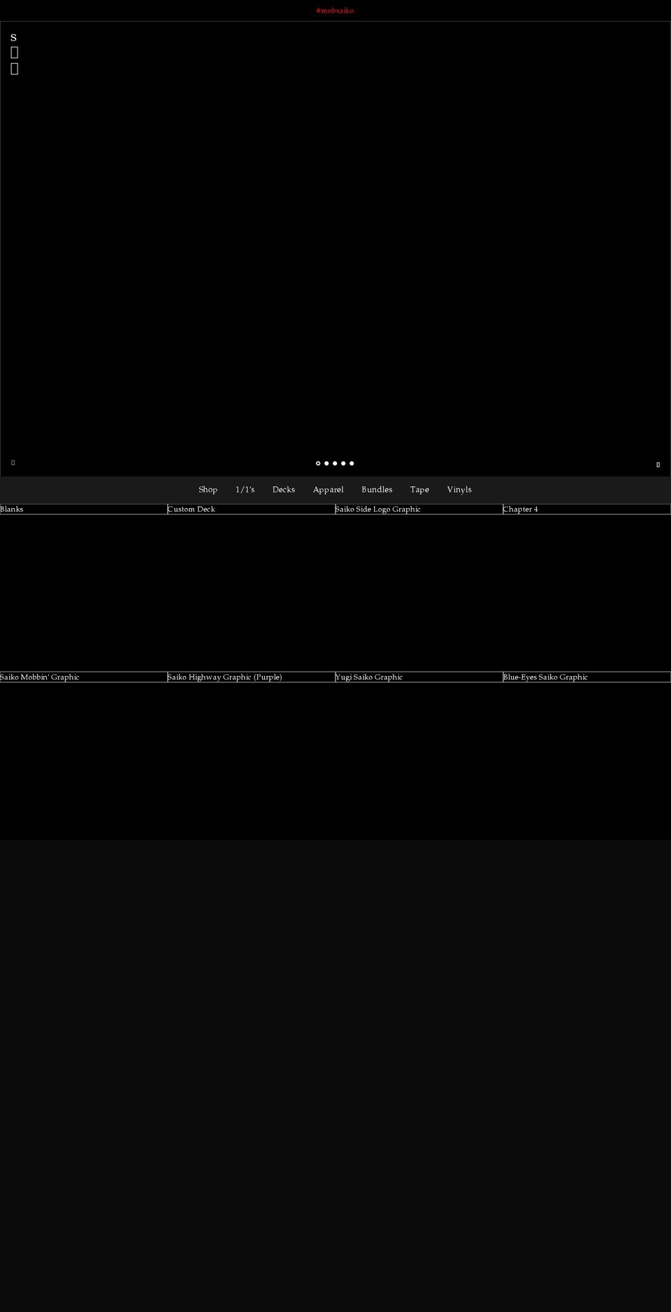 saikopath.com shopify website screenshot