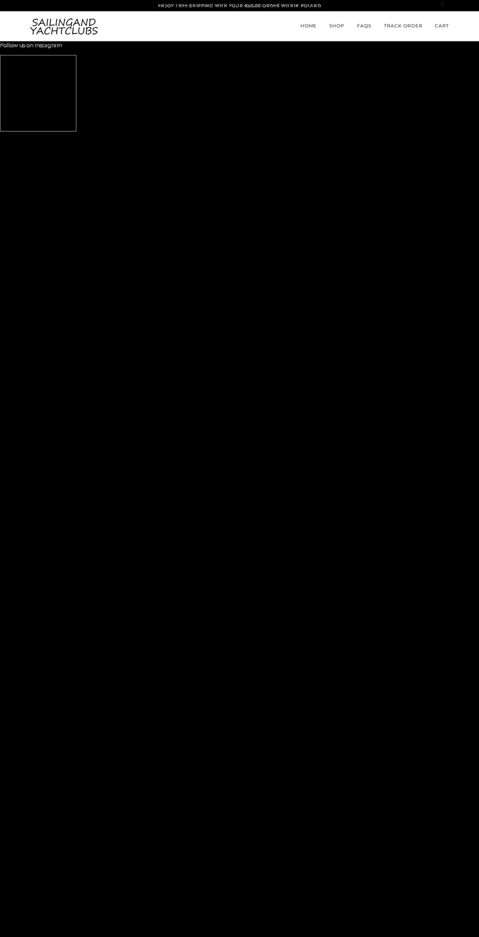 sailingandyachtclubs.com shopify website screenshot