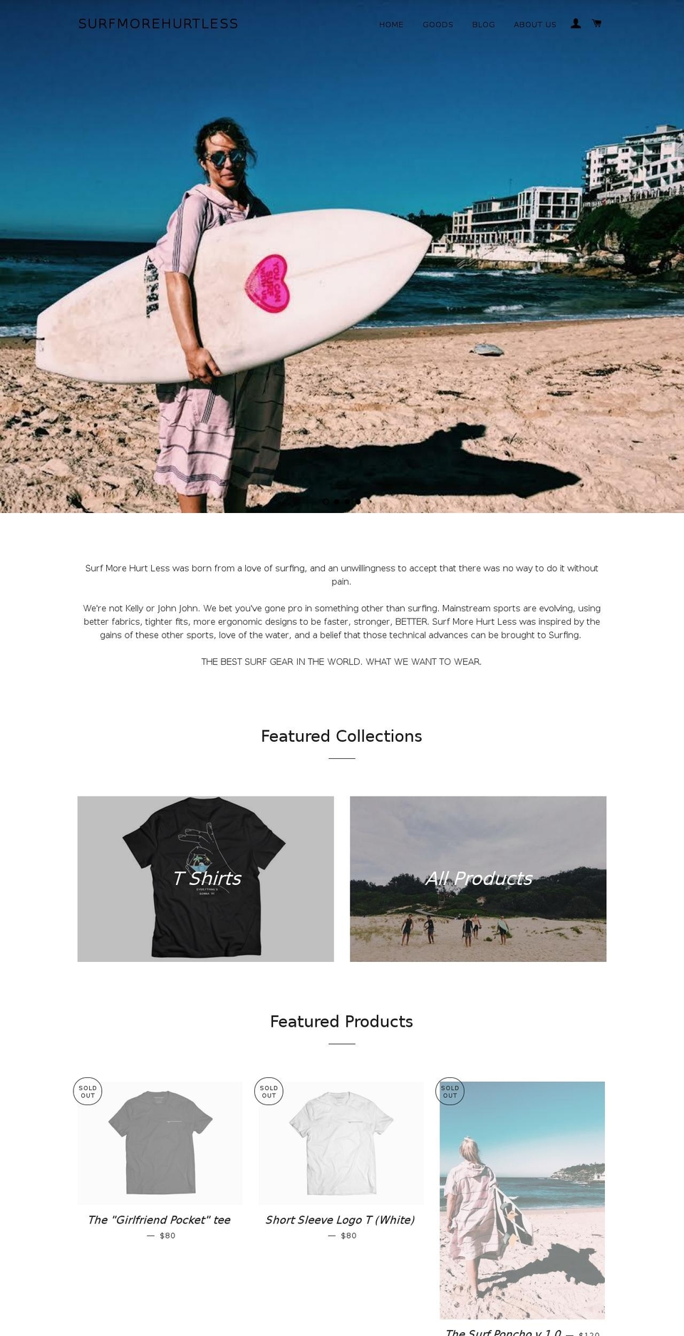 sailmorehurtless.com shopify website screenshot