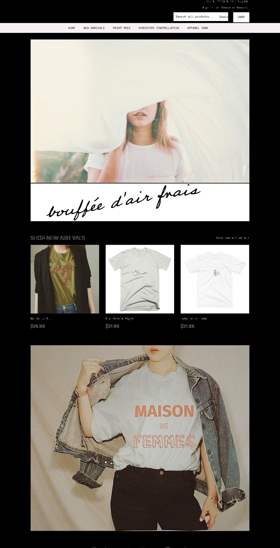 saindesprit.com shopify website screenshot