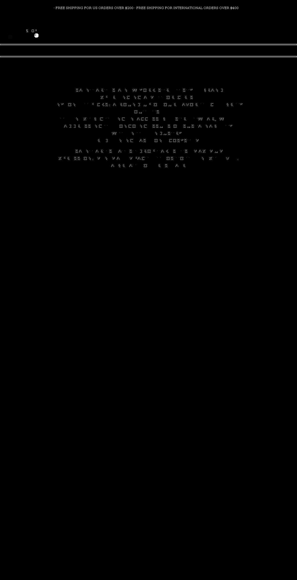 saintartnewyork.com shopify website screenshot