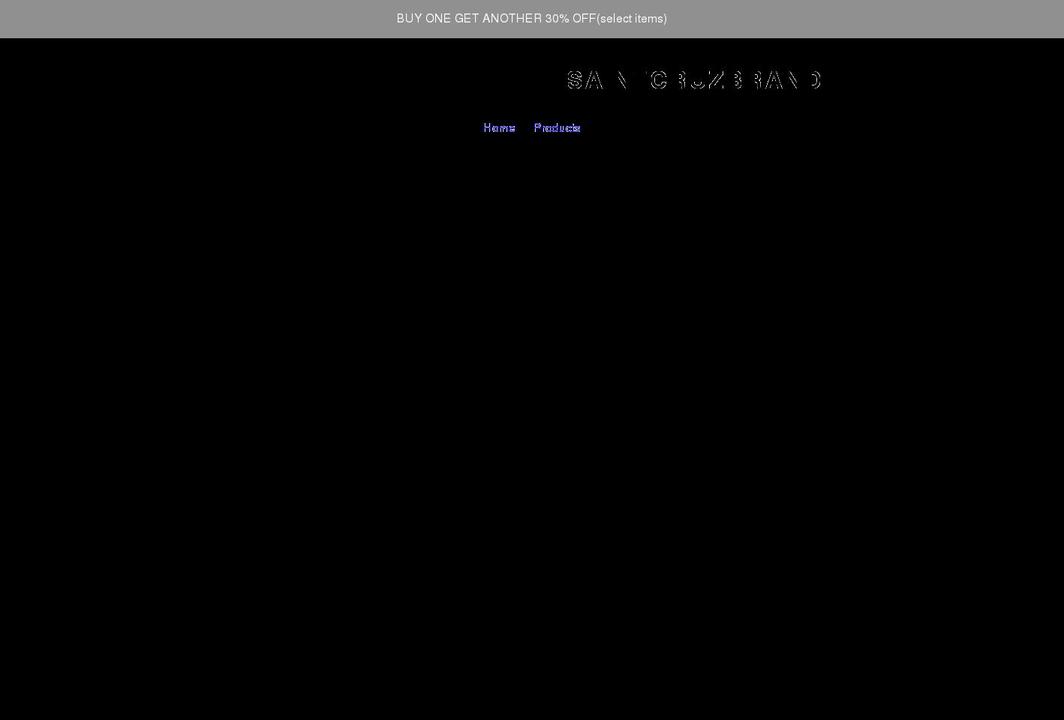 saintcruzbrand.com shopify website screenshot