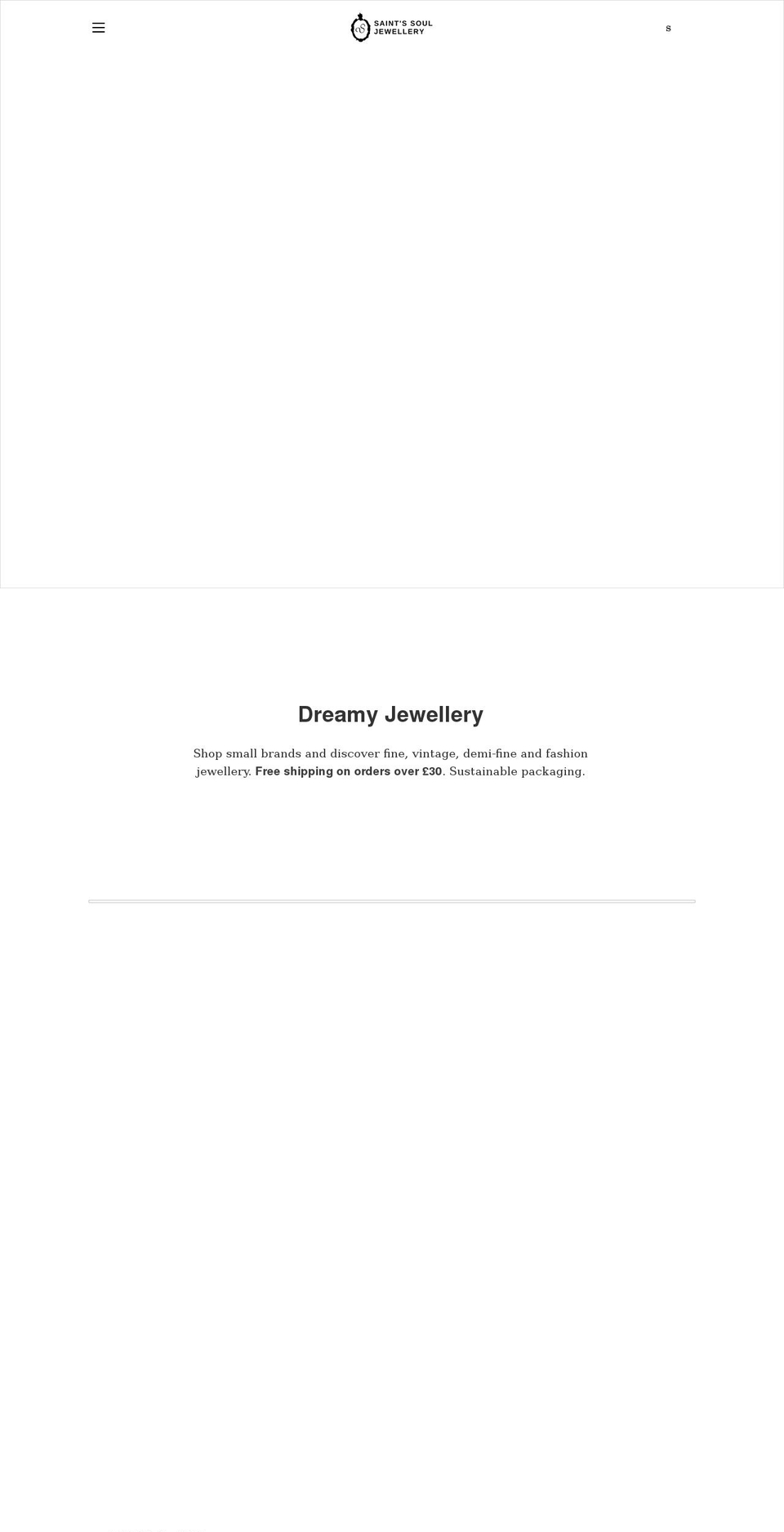 saintssoul.com shopify website screenshot