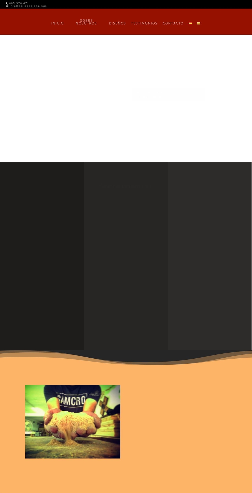 saitodesigns.com — Shopify storefront screenshot