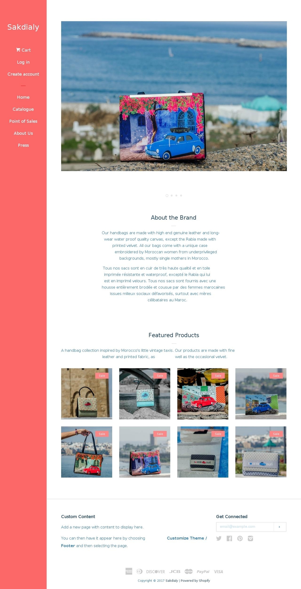 sakdialy.com shopify website screenshot