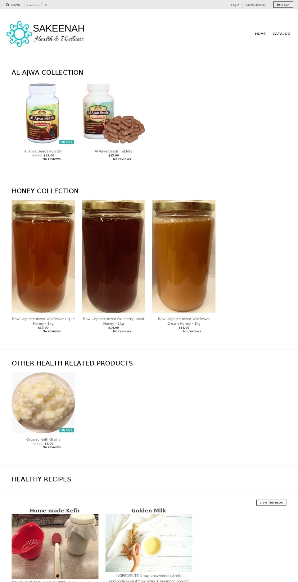 sakeenah4u.com — Shopify storefront screenshot
