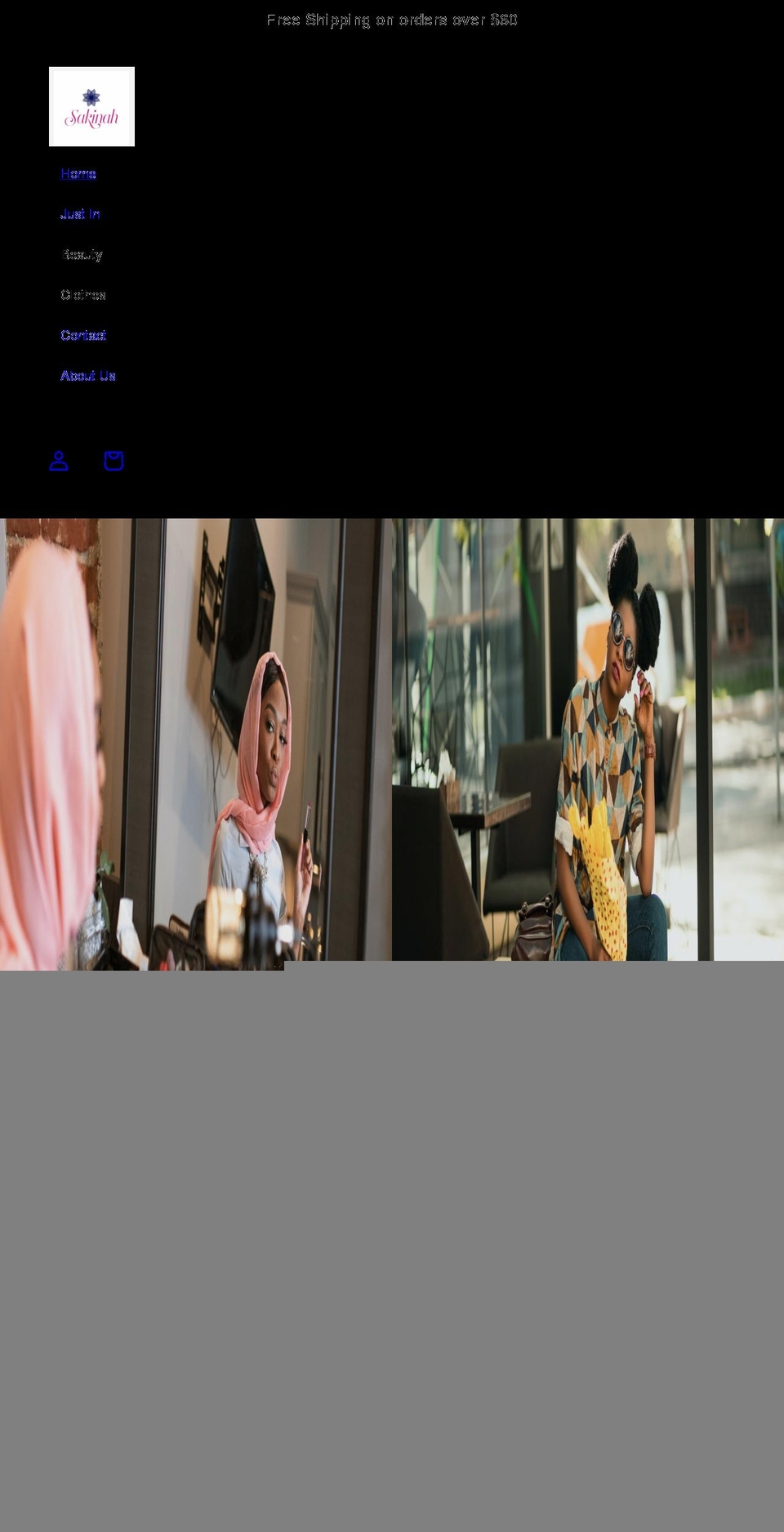 sakinahusa.com shopify website screenshot