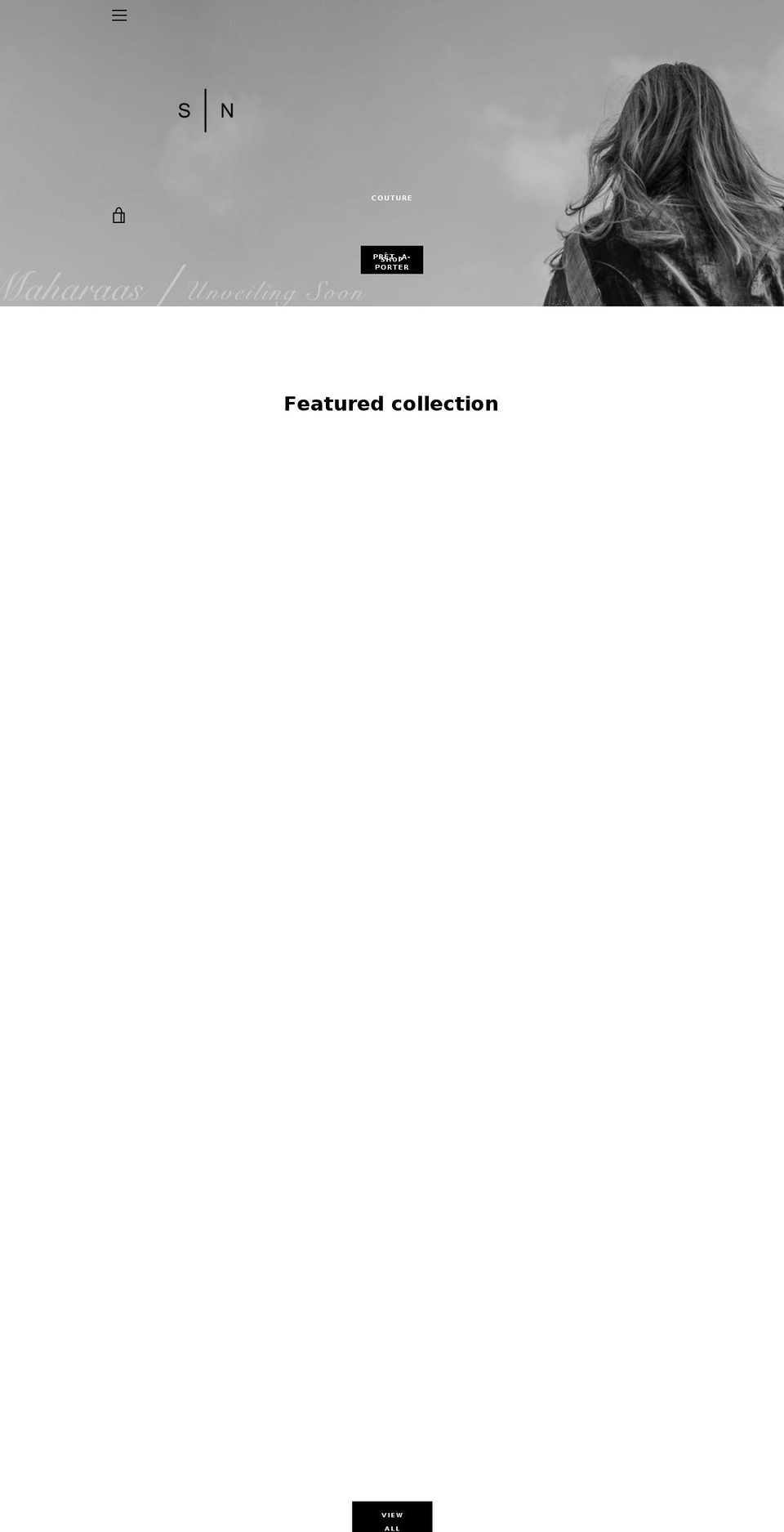 sakshamneharicka.com — Shopify storefront screenshot