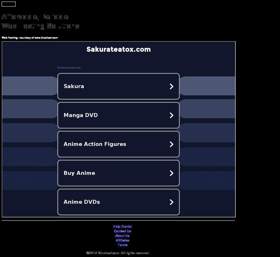 sakurateatox.com — Shopify storefront screenshot