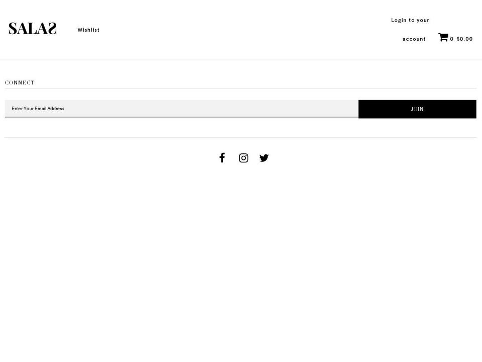 salasactive.com — Shopify storefront screenshot