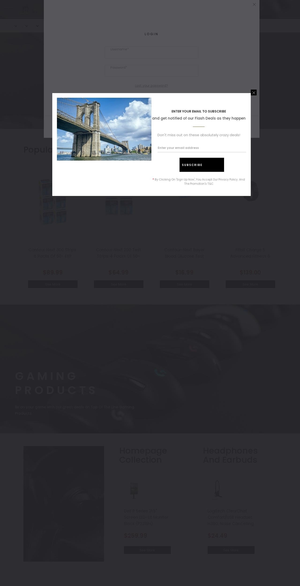 saleinbrooklyn.com shopify website screenshot