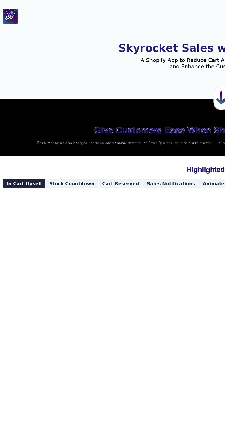 sales-rocket-demo.myshopify.com shopify website screenshot