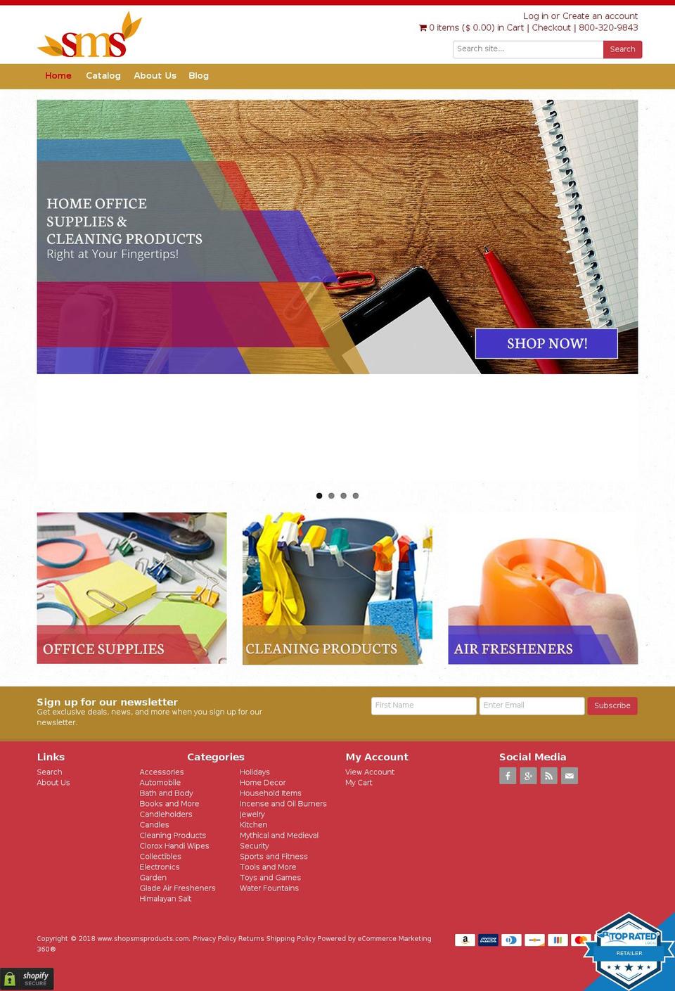 sms-international-myshopify-com-shopify-templat Shopify theme site example salesbargainsonline.com