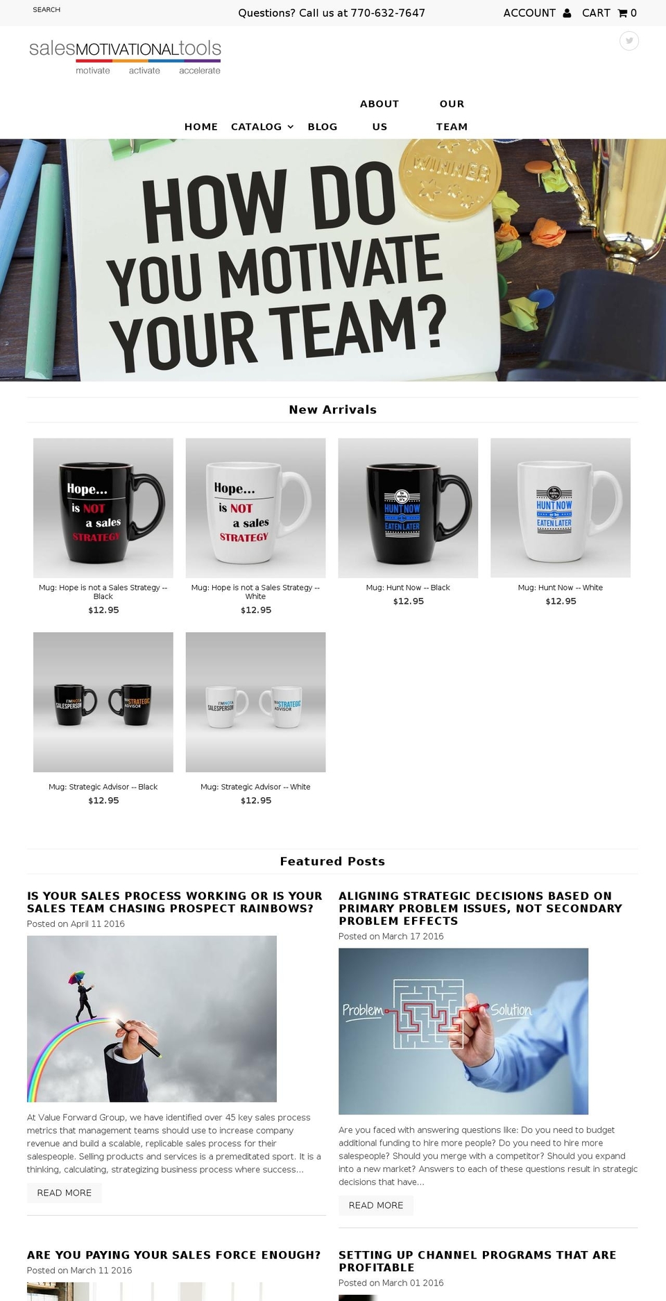 salesmotivationaltools.com shopify website screenshot