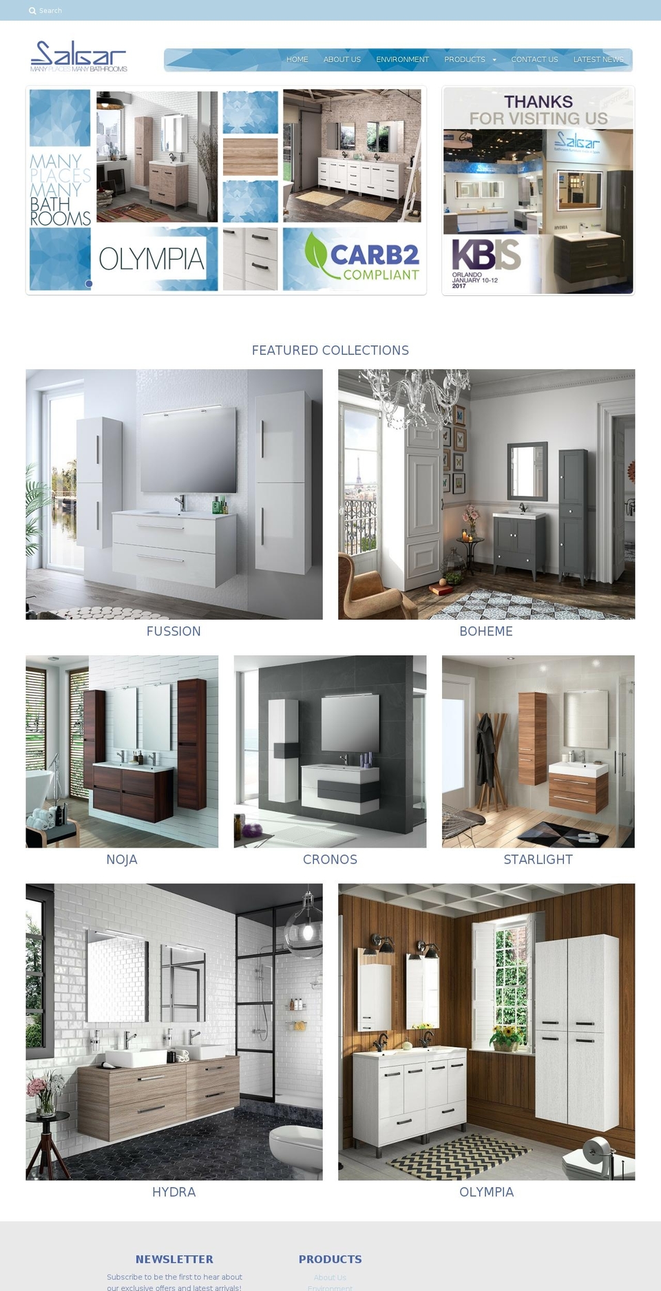 salgarusa.com shopify website screenshot