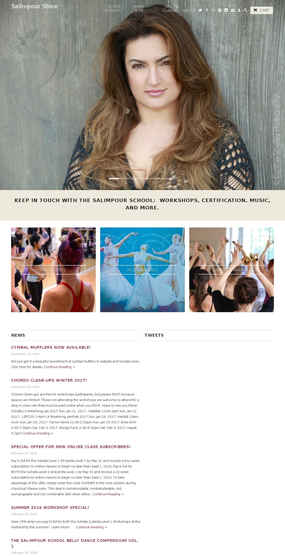 salimpourstore.com shopify website screenshot