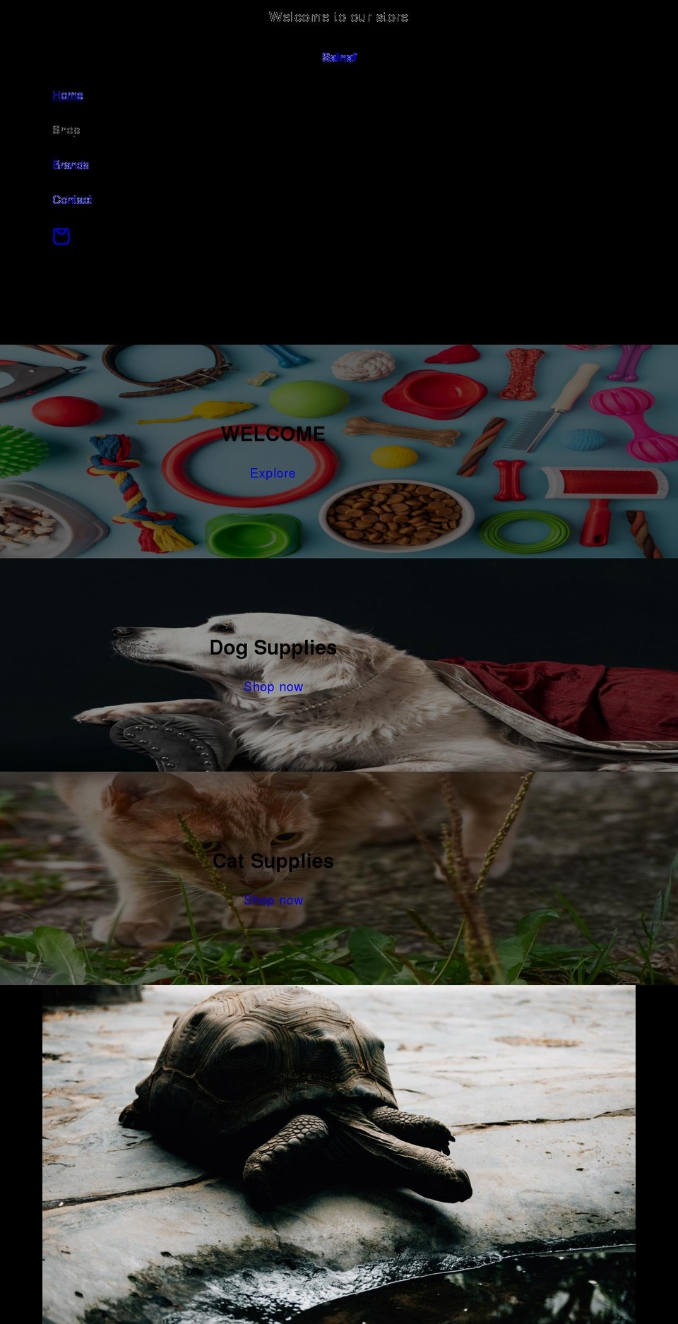 salnaf.com shopify website screenshot