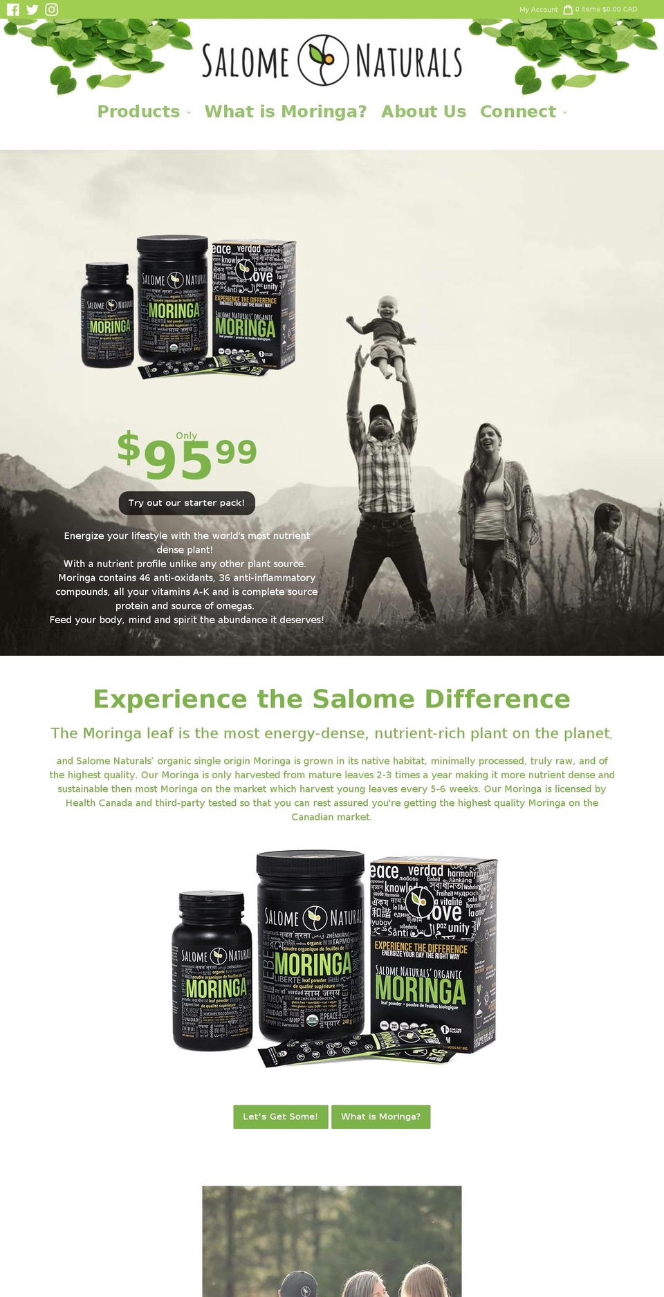 New Redesign Theme Shopify theme site example salomenaturals.ca