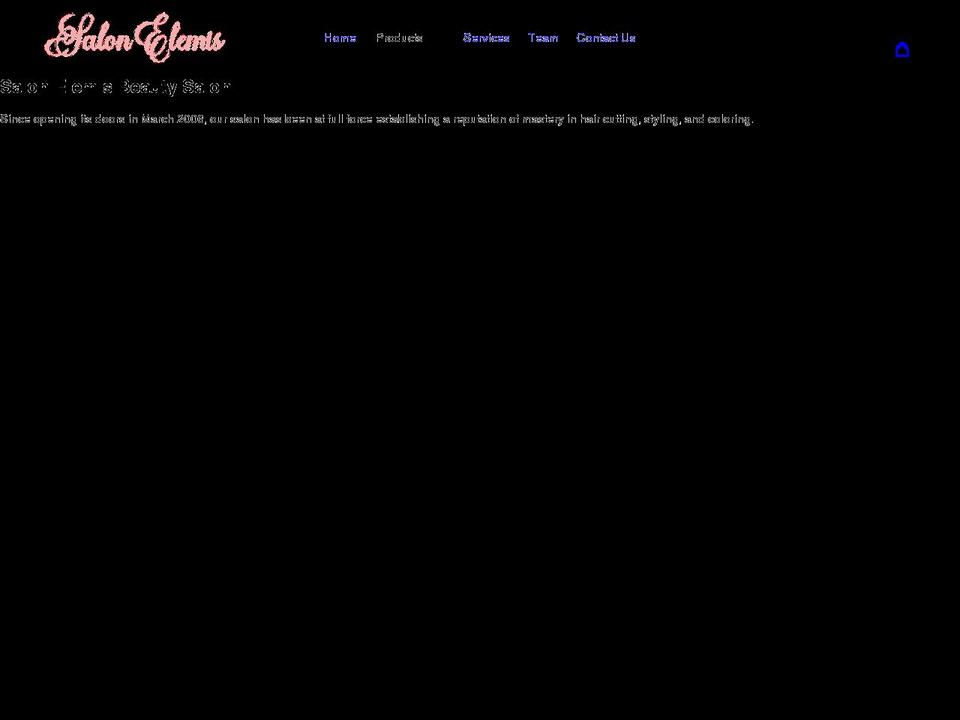 salonelemis.com shopify website screenshot