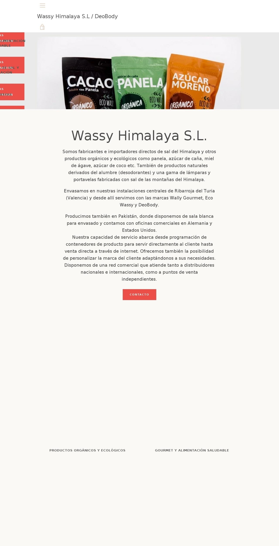 NARRATIVE IN USE Shopify theme site example salrosadelhimalaya.com
