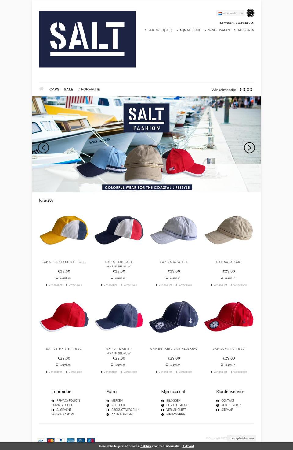 salt-style.com — Shopify storefront screenshot