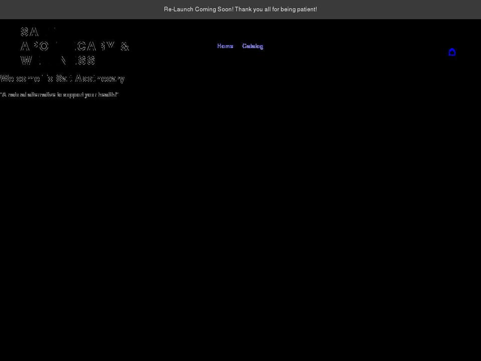 saltapothecarylv.com shopify website screenshot