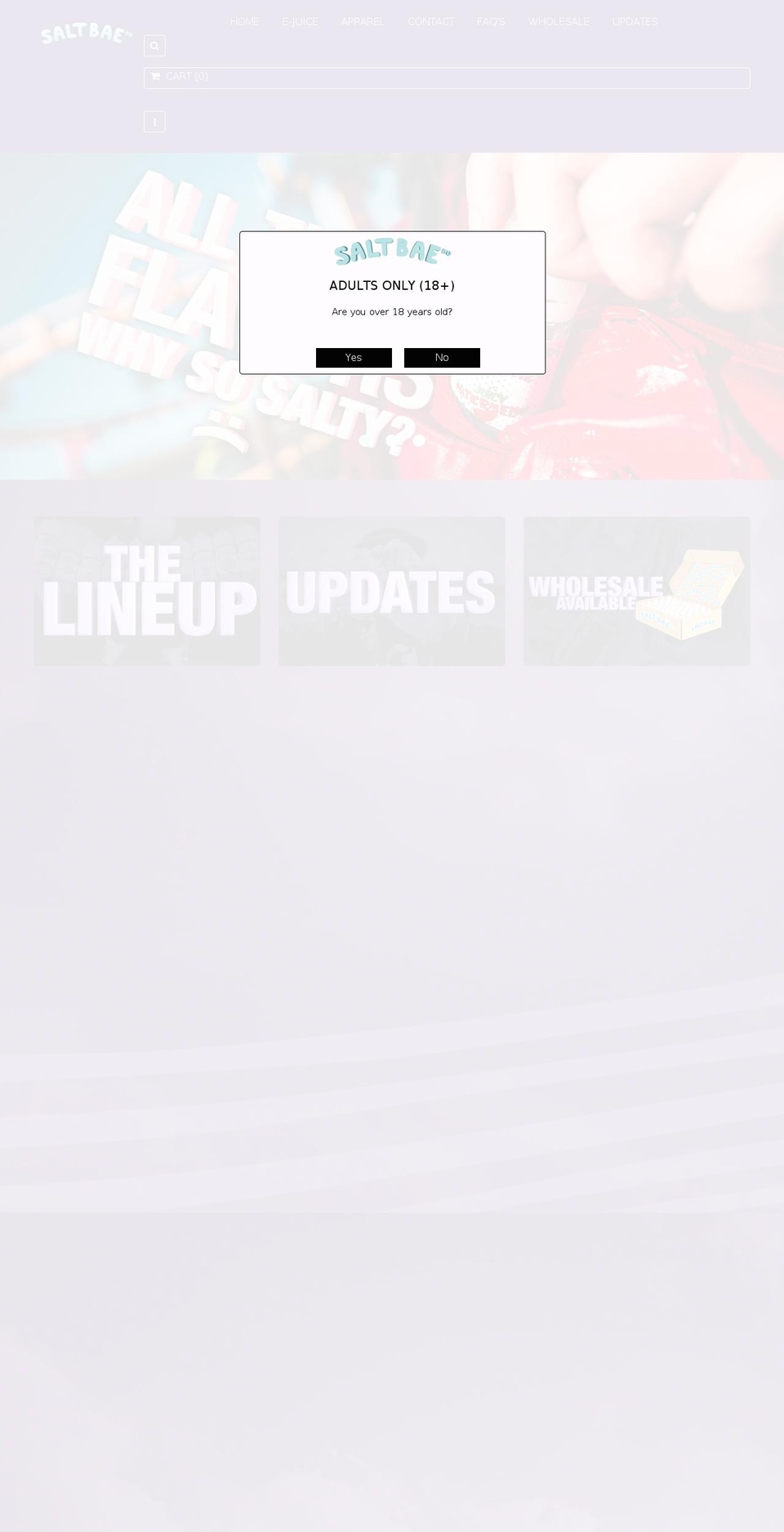 yumme-r Shopify theme site example saltbae50.com