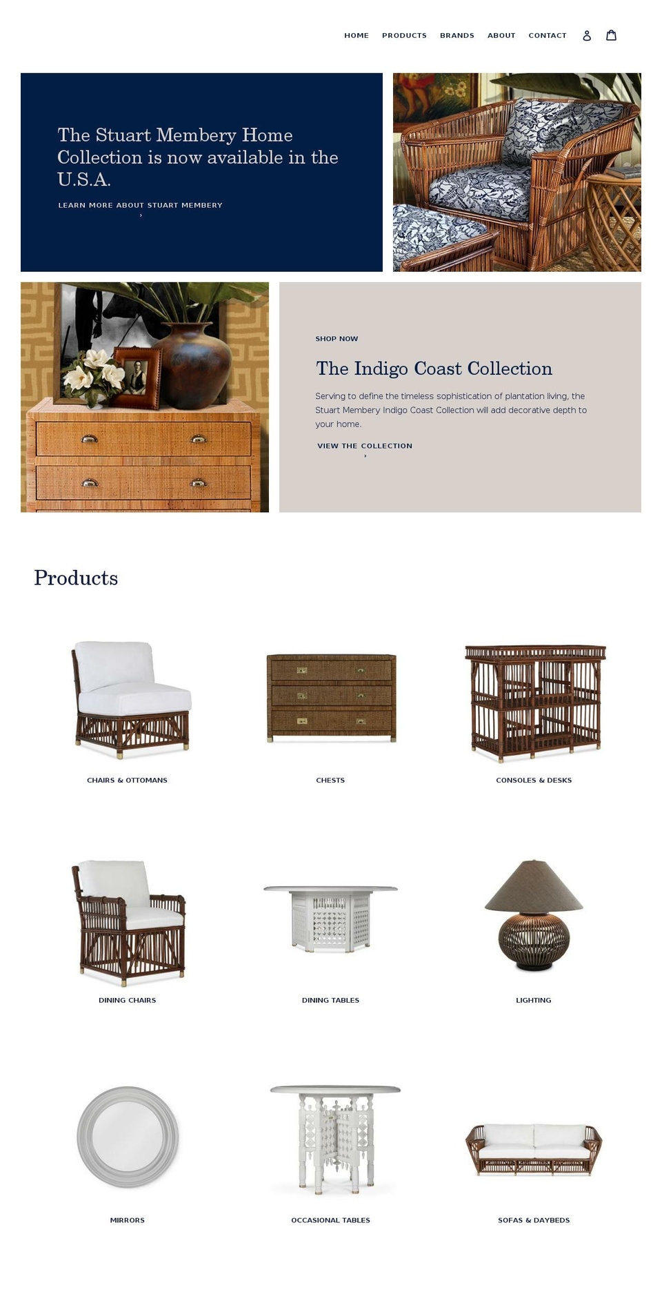 saltcottagehome.com — Shopify storefront screenshot